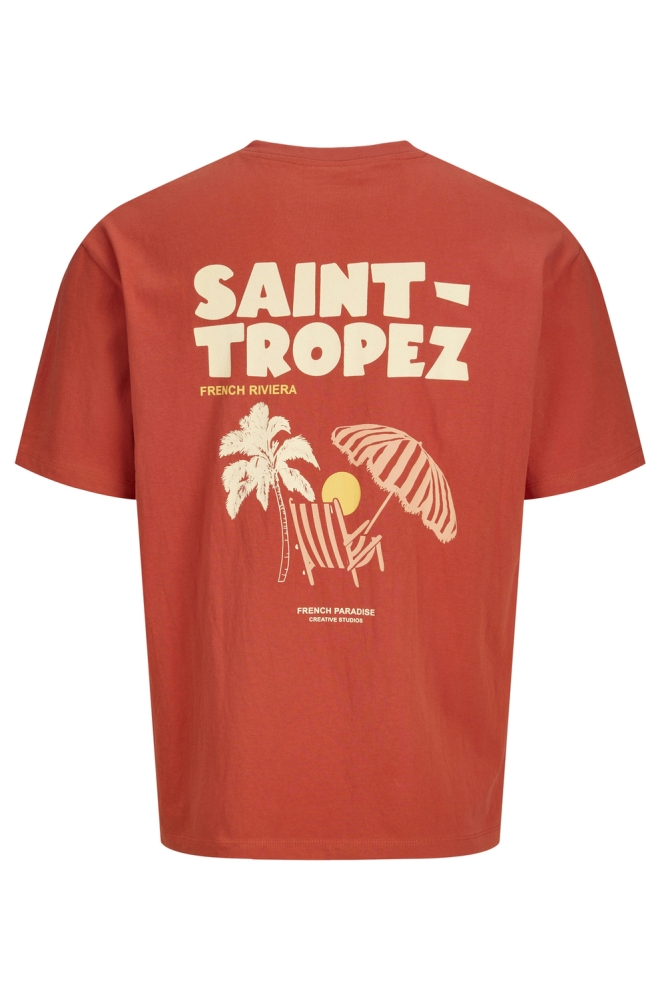JORSAINT TROPEZ TEE SS STYD SS25 12291112 Summer Fig